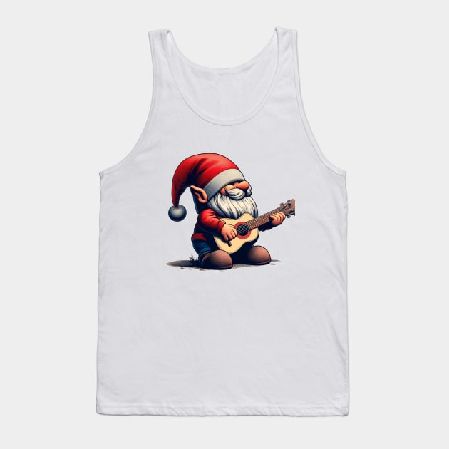 Gnomo navideño con guitarra 1 Tank Top by TheGhostLagarto15